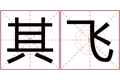 其飞名字寓意