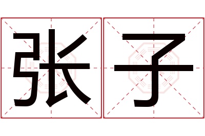 张子名字寓意