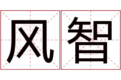 风智名字寓意