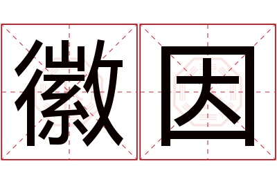 徽因名字寓意