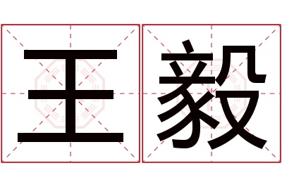 王毅名字寓意