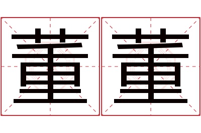 董董名字寓意