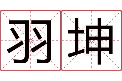 羽坤名字寓意