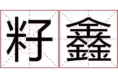 籽鑫名字寓意