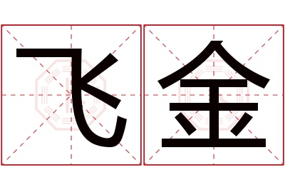 飞金名字寓意