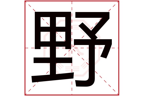 野字五行属什么,野字在名字里的含义,野字起名的寓意