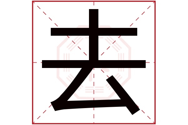 去字五行属什么,去字在名字里的含义,去字起名的寓意