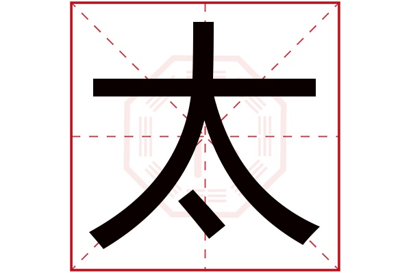 太字五行属什么,太字在名字里的含义,太字起名的寓意